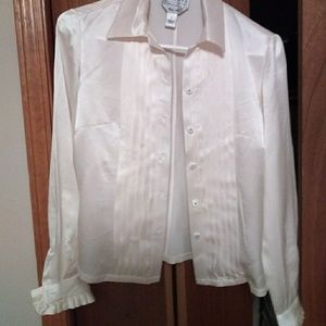 Talbot's 100% pure silk shirt size 2